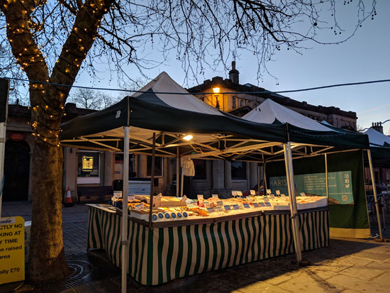 Fishmonger in Wells